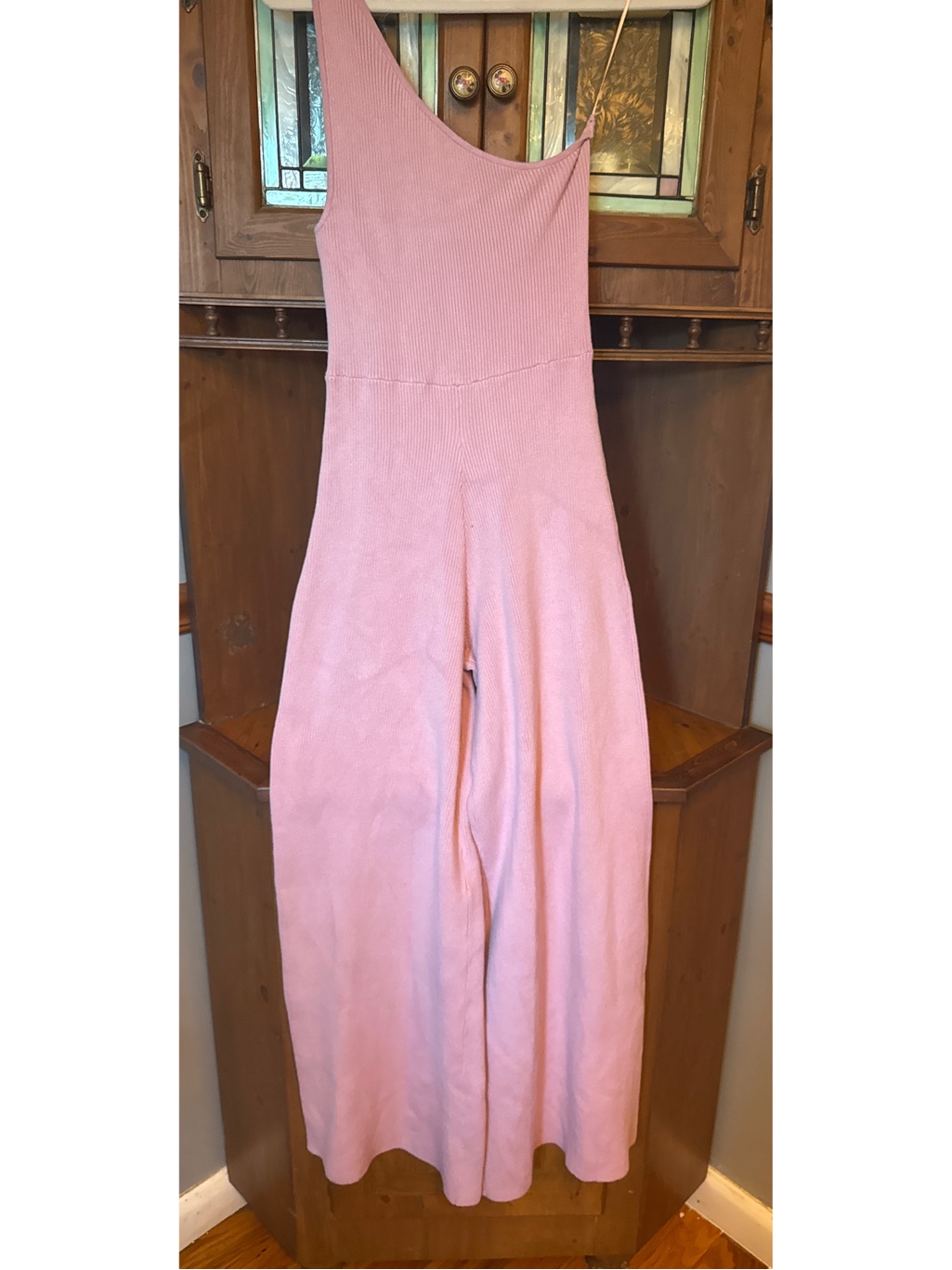 Free People Beach Waverly Jumpsuit In The Color Lilac Wine S